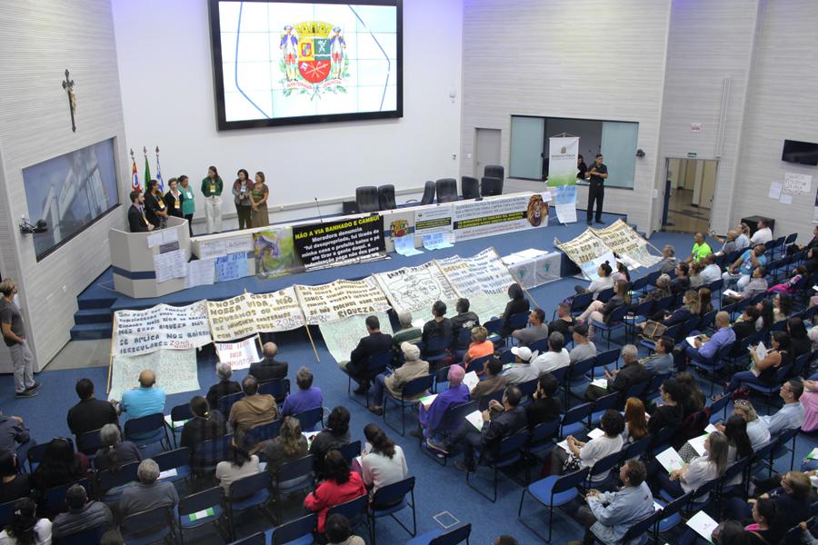 Abertura da Pré-Conferência Regional de São José dos Campos, na Câmara Municipal | Foto: Fábio Freitas