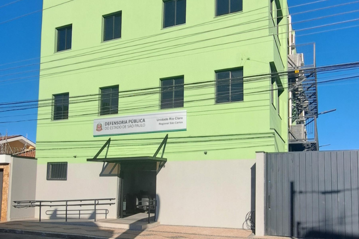 Fachada da nova sede em Rio Claro