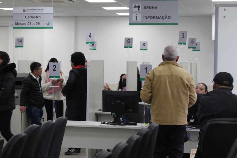 Novo prédio de atendimento da Regional Criminal da DPE-SP, na Barra Funda | Foto: Marcelo Valeta