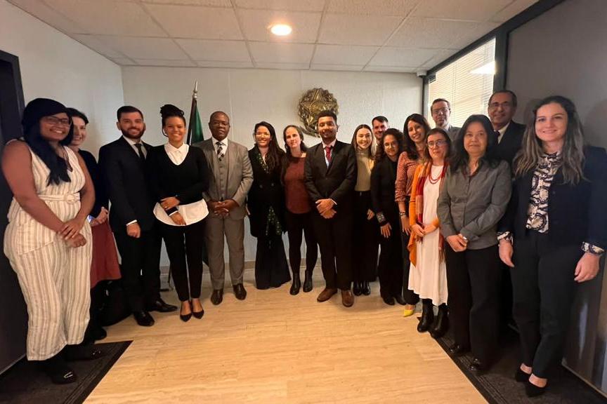 Defensora também participou de reunião com a delegação brasileira (Ministério dos Direitos Humanos e da Cidadania), na Missão Permanente do Brasil junto à ONU e demais Organismos Internacionais em Genebra