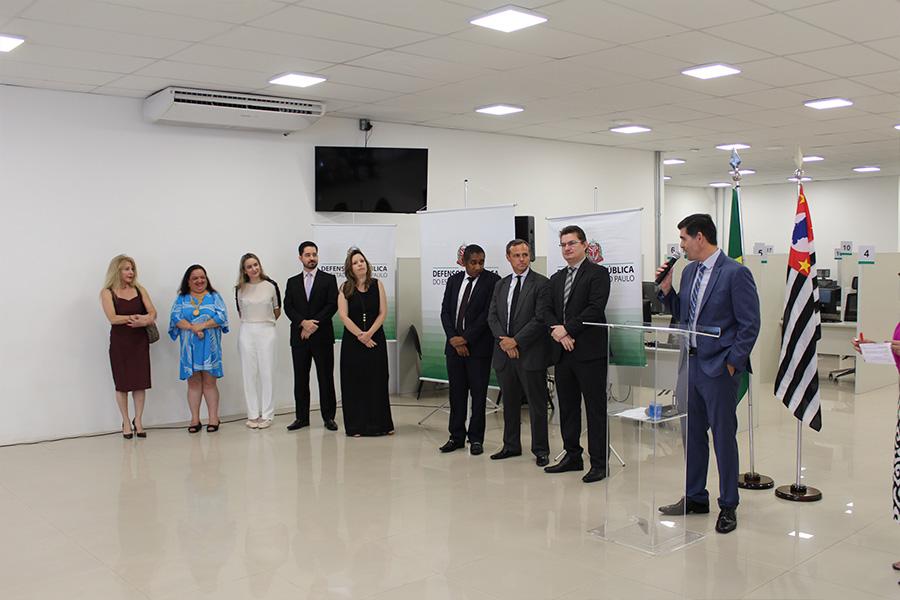 Cerimônia de inauguração da Unidade Sorocaba