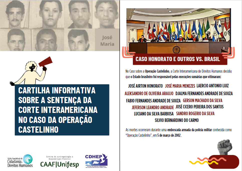 Cartilha Informativa sobre a Sentença da Corte Interamericana no Caso da Operação Castelinho