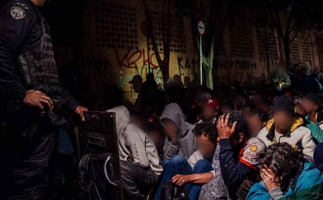 Foto: Luca Meola. Fonte: Relatório das detenções em massa realizadas na Cracolândia