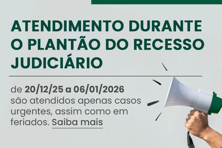 DPESP atuará em regime de plantão de 20 de dezembro a 6 de janeiro; saiba como funcionará o recesso forense